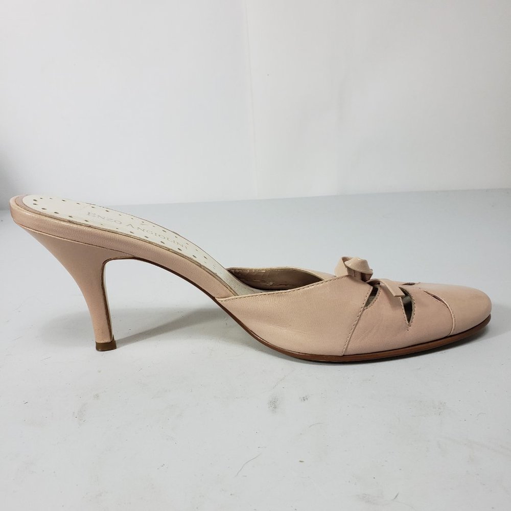 Enzo Angiolini Kitten Heels Cream 6.5